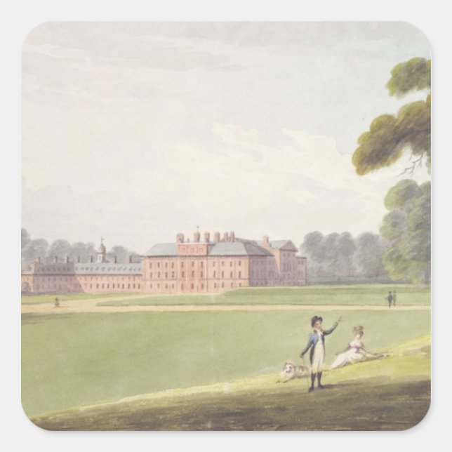 Kensington Palace Square Sticker (Front)