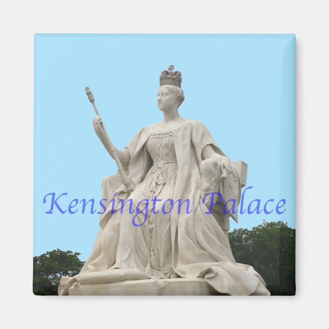 Kensington Palace's Queen Victoria Statue Magnet (Front)