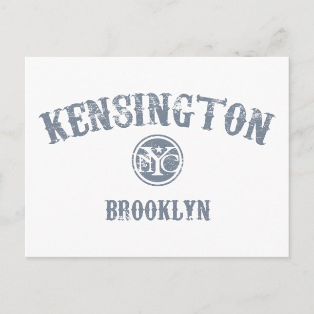 Kensington Postcard (Front)
