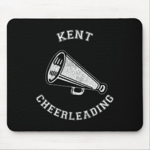 Kent Cheer Distressed Retro 90's Cheerleader Mouse Pad