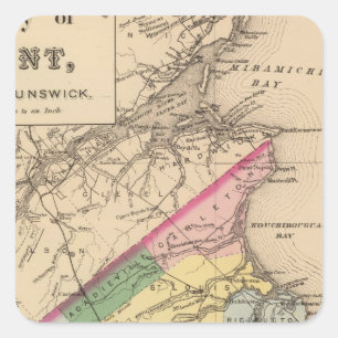 Kent Co, NB Square Sticker