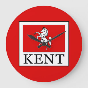 Kent County England Large Clock