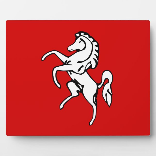 Kent County Flag Plaque (Front)