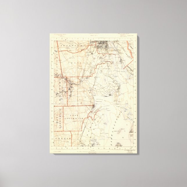 Kent County, Rhode Island Canvas Print (Front)