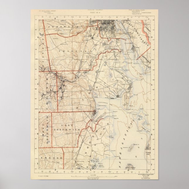 Kent County, Rhode Island Poster (Front)