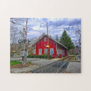 Kent Station Connecticut. Jigsaw Puzzle