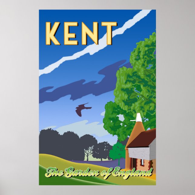 Kent - The Garden of England Poster (Front)