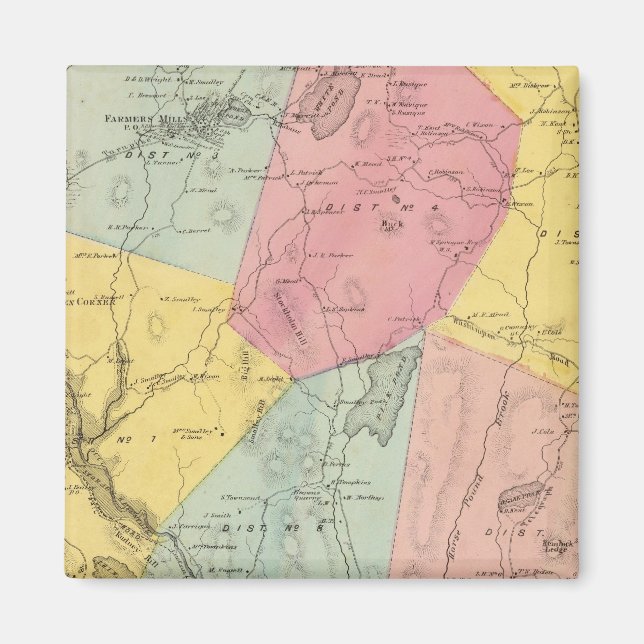 Kent, Town Magnet (Front)