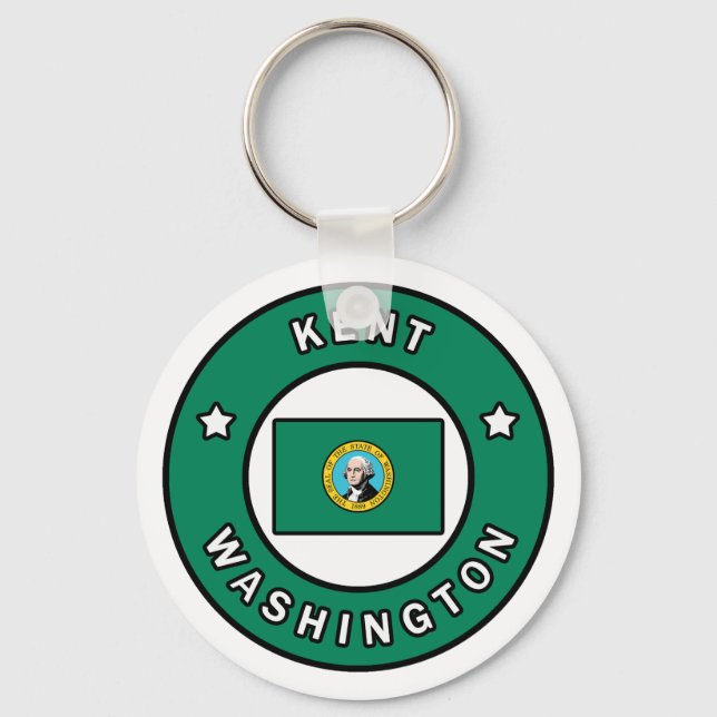 Kent Washington Key Ring (Front)