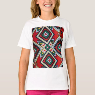 Kente Geometric Tapestry T-Shirt