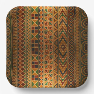 Kente Party Plates