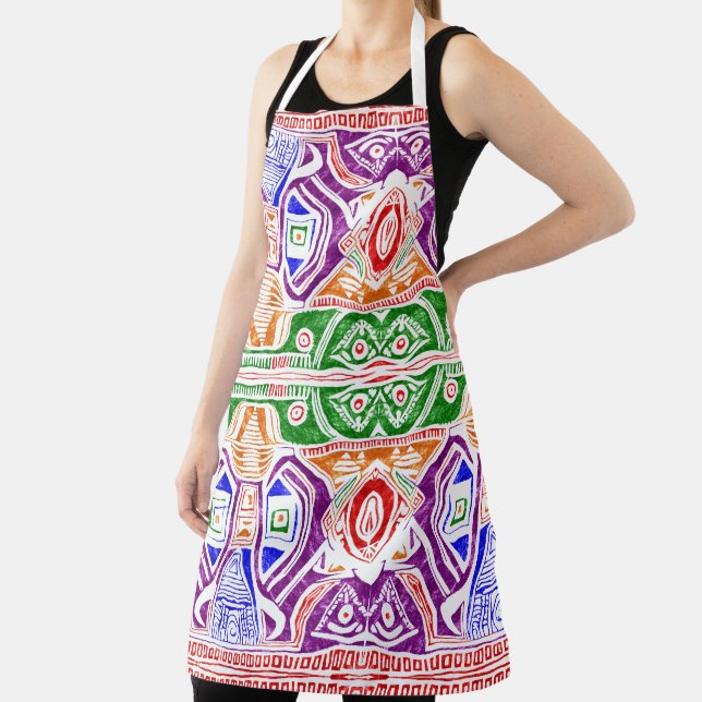 KENTE STYLE APRON (Insitu)