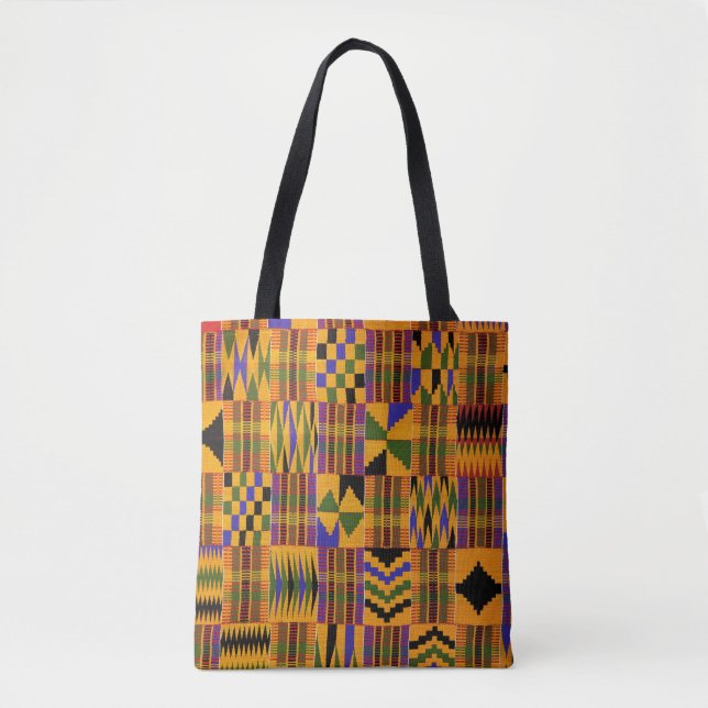 Kente Tote Bag (Front)