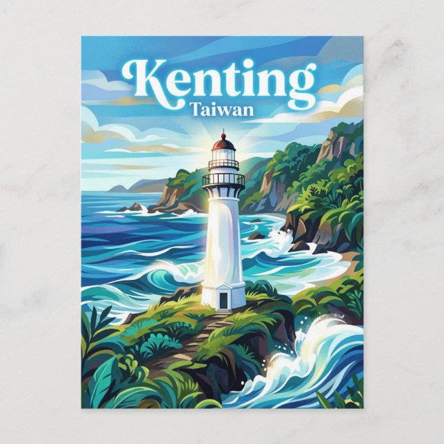Kenting National Park Taiwan Postcard (Front)