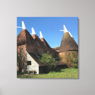 Kentish Oast Canvas Print