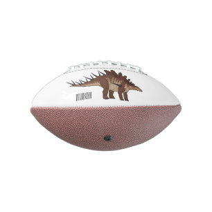 Kentrosaurus cartoon illustration football