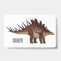Kentrosaurus cartoon illustration