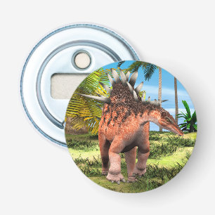 Kentrosaurus Dinosaur Jungle Prehistoric Art Bottle Opener