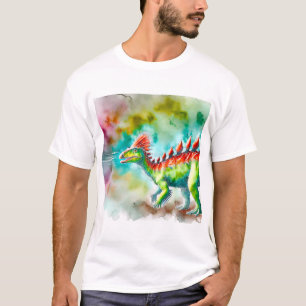 Kentrosaurus in Light 300824AREF116 - Watercolor T-Shirt