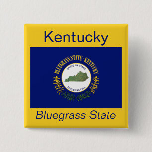Kentuckian Banner Button