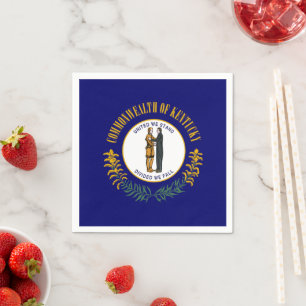 Kentuckian Flag, Flag of Kentucky Napkin