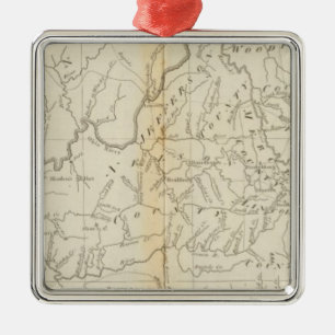 Kentucky 4 metal tree decoration