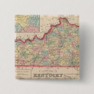 Kentucky 7 15 cm square badge