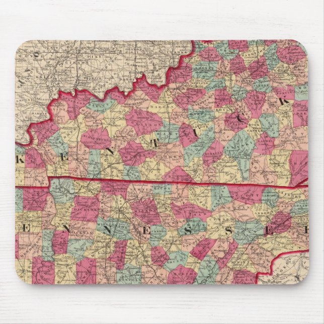 Kentucky and Tennessee 2 Mouse Pad (Front)