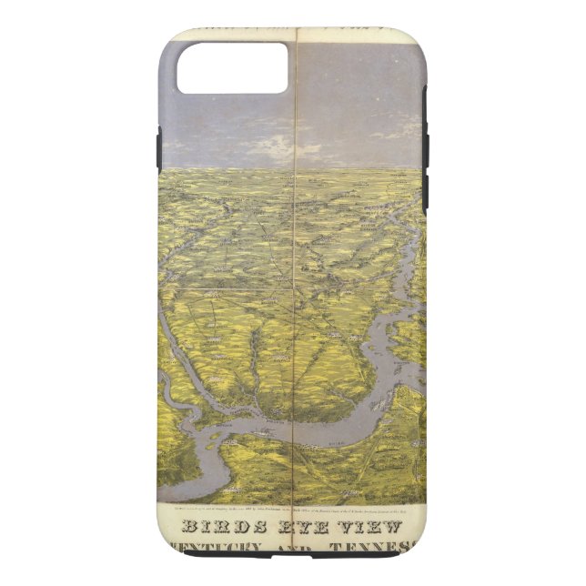 Kentucky and Tennessee 5 Case-Mate iPhone Case (Back)