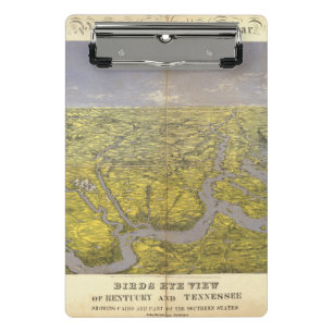 Kentucky and Tennessee 5 Mini Clipboard
