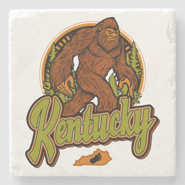 Kentucky Bigfoot Coaster (Front)