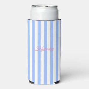 Kentucky blue stripe tall coozie
