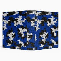 Kentucky Blue White Classic Camo Pattern