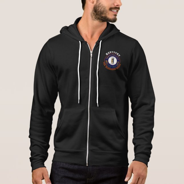 KENTUCKY BLUEGRASS STATE FLAG HOODIE (Front)