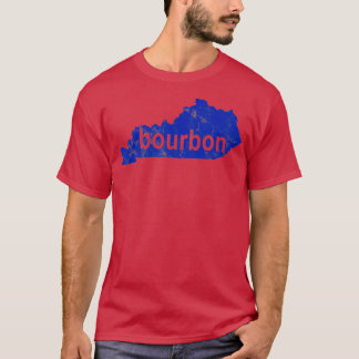 Kentucky Bourbon  Distressed KY Home of Bourbon  T-Shirt