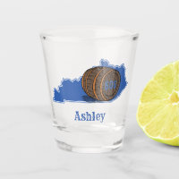 Kentucky Bourbon Shot Glass