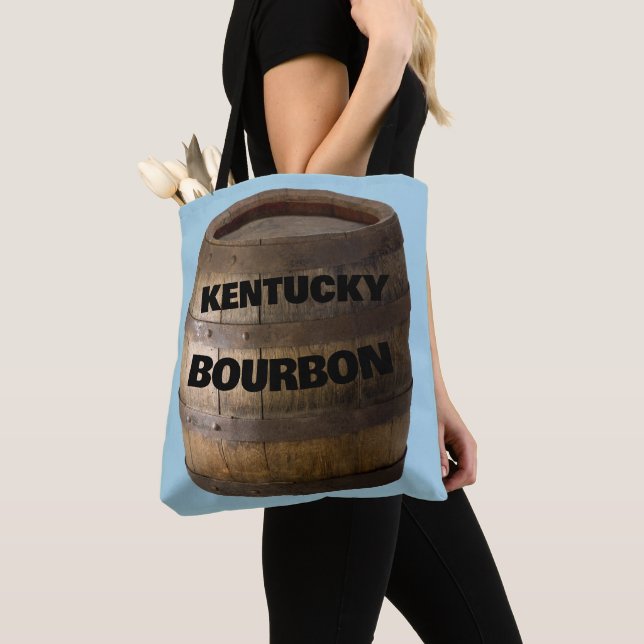 KENTUCKY BOURBON WHISKEY TOTE BAG (Close Up)