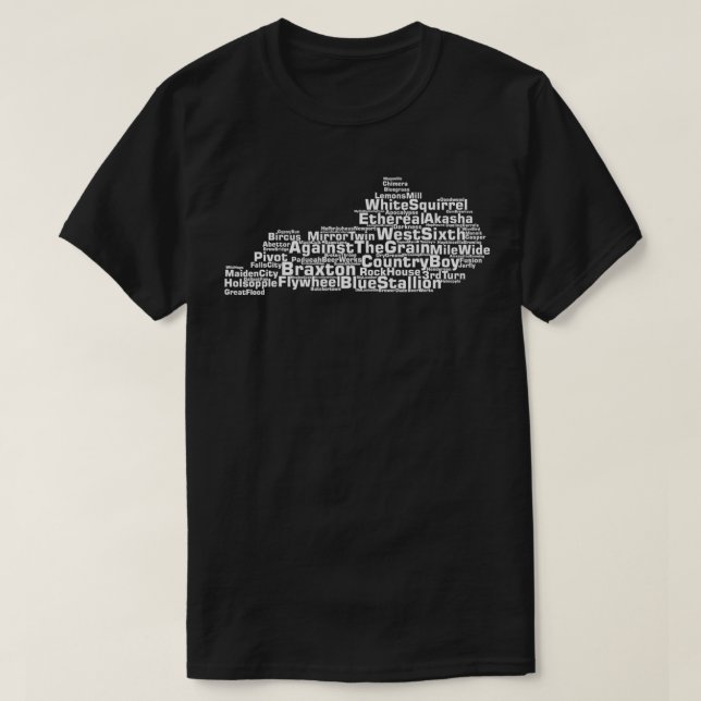 Kentucky Breweries  T-Shirt (Design Front)