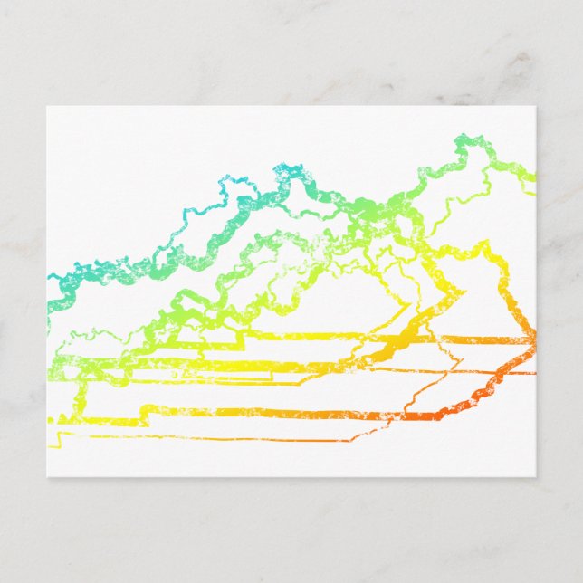 kentucky chill blur postcard (Front)