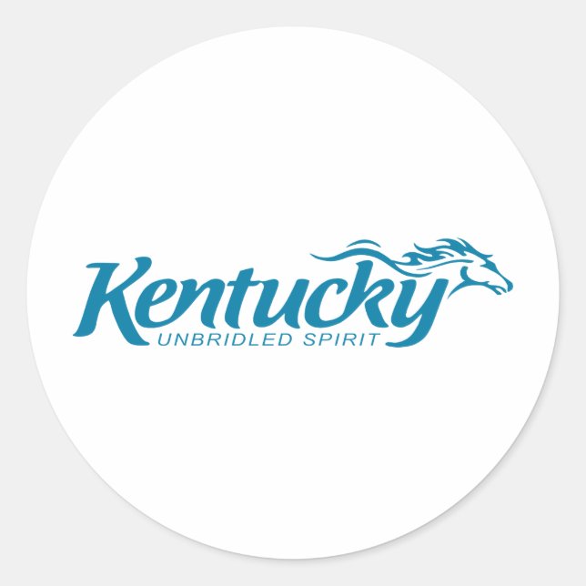 Kentucky Classic Round Sticker (Front)