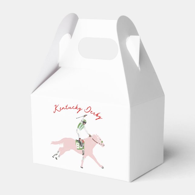 Kentucky Derby Favour Box (Front Side)