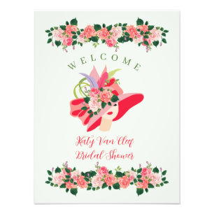 Kentucky Derby Hat Bridal Shower Photo Print