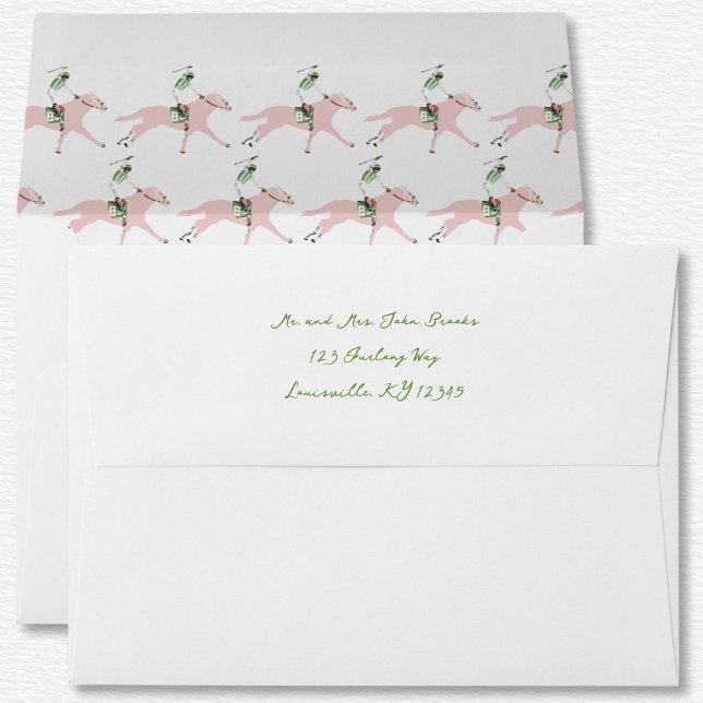 Kentucky Derby Horse Jockey Envelope (Creator Uploaded)