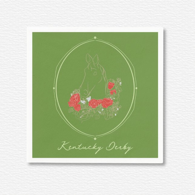 Kentucky Derby Napkin (Creator Uploaded)