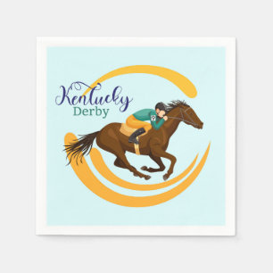 Kentucky Derby Paper Napkin