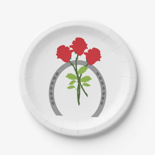Kentucky Derby Paper Plate (Front)