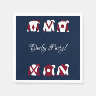 Kentucky Derby Party Cocktail Napkins