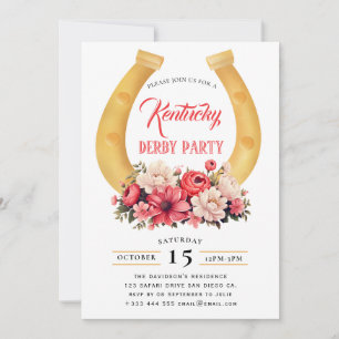 Kentucky Derby Party Invitation