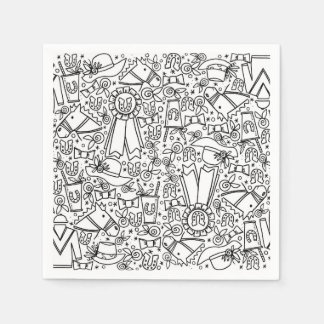Kentucky Derby Party Napkins