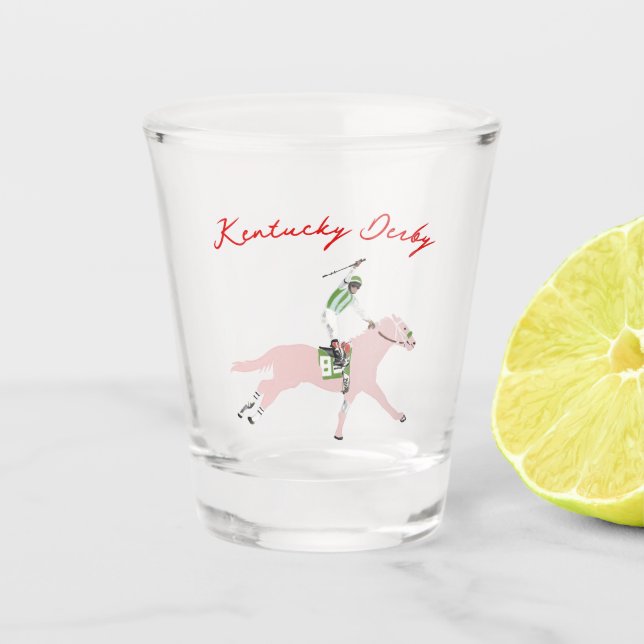 Kentucky Derby Shot Glass (Front)